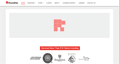 Desktop Screenshot of ifoundries.com